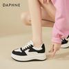 Женские повседневные кроссовки на платформе DAPHNE, черные и белые