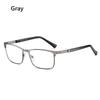 Stainless Steel Business Reading Glasses Men Women Urltra-Light Rectangle Readers Glasses Presbyopic Optical Glasses +1.0~+4.0