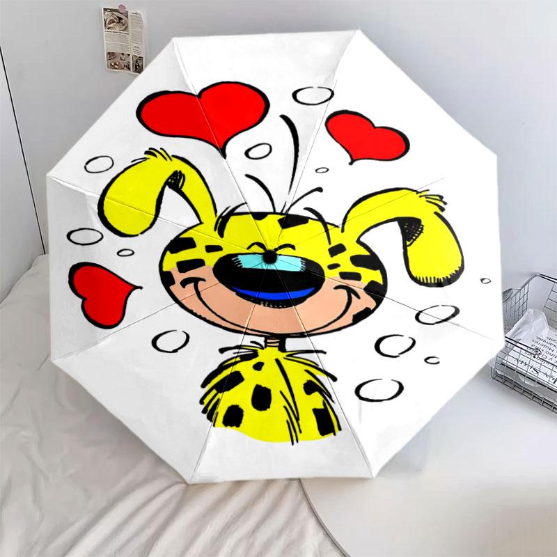 Зонт с рисунком Марсупилами, Новый Стиль, 1 шт., Автоматический Складной Зонт, Портативный Складной Дорожный Зонт, Уличный Зонт, Подарок на День Рождения