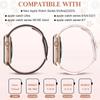 Floral Engraved Strap For Apple Watch Band 46mm 49mm 45mm 44mm 42mm 41mm 40mm 38mm Silicone Sport Bracelet iWatch Series 10 SE 9 8 7 6 Ultra 2