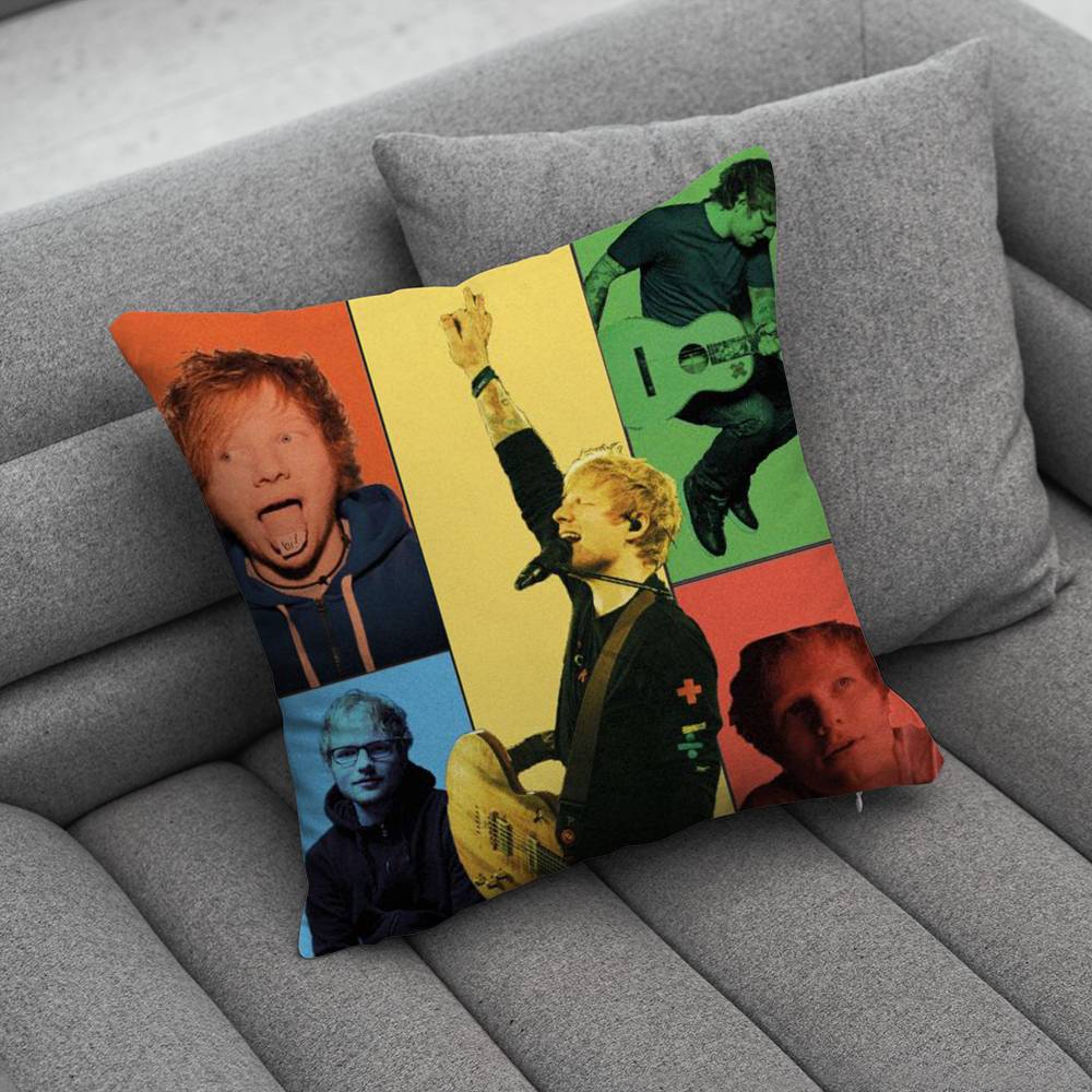 EEdward SSheeran Christopher Pillow Case For Home Bedroom Car Office Decoration Living Room Sofa Cushion Cover Suitable