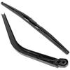 Fiat Doblo 2001- rear wiper arm + blade METAL version with FLAP