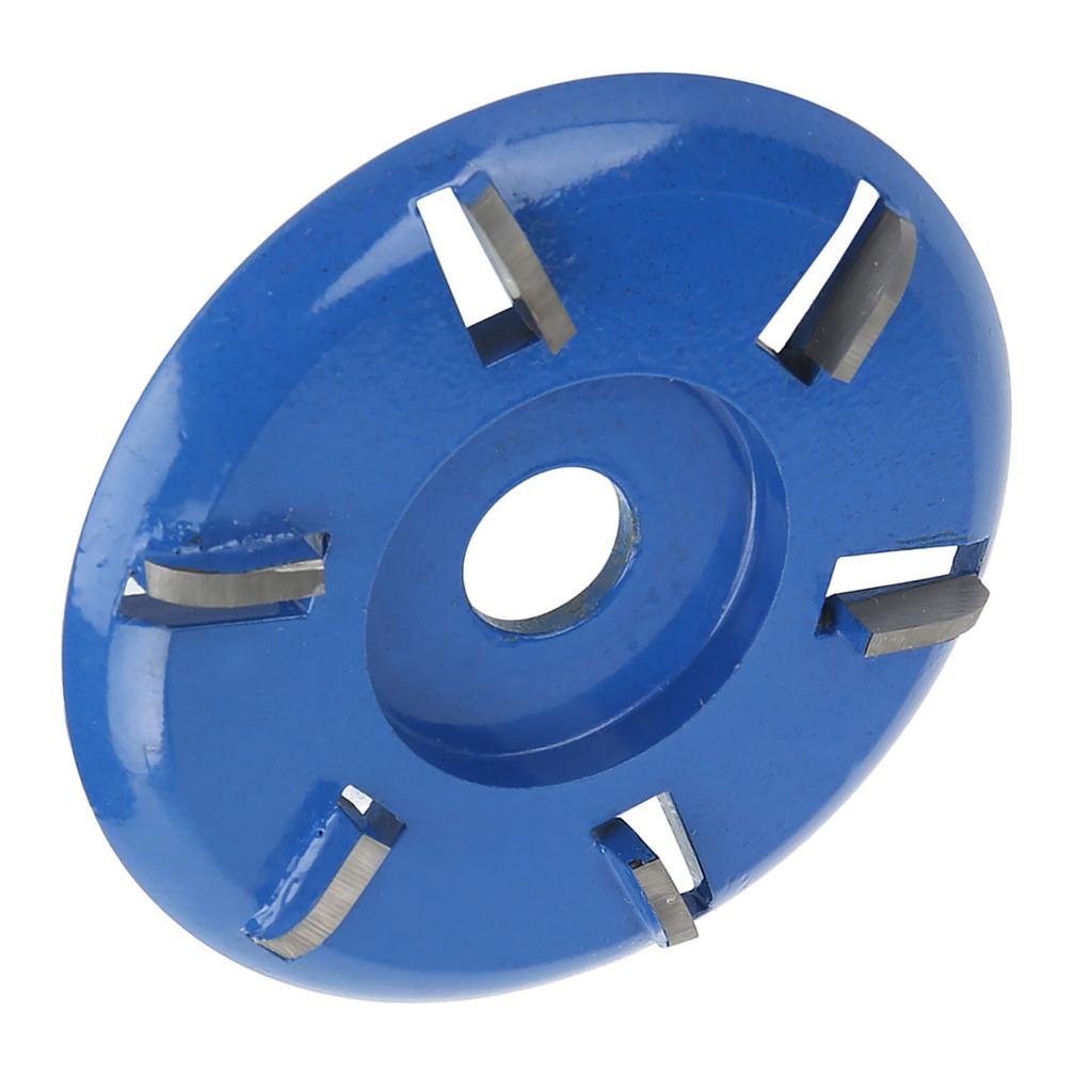 Диск для резьбы по дереву, стальная фреза с 6 зубьями, деревообрабатывающий инструмент, аксессуары для угловой шлифовальной машины