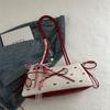 Niche High-end Underarm Bag Women's New Bow Printed Commuter Bag Fashionable Shoulder Handbag