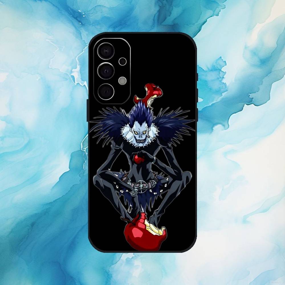 Чехол для телефона Аниме Тетрадь Смерти D Для Samsung S25,S24,S21,S22,S23,S30,Ultra,S20,Plus,Fe,Lite,Note,10,9,5G Черный Чехол