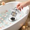 New Products Kitchen 2 in 1 Kitchen Electroplating Sink Drain Bathtub Strainer Stopper Pop up Strainer Stopper