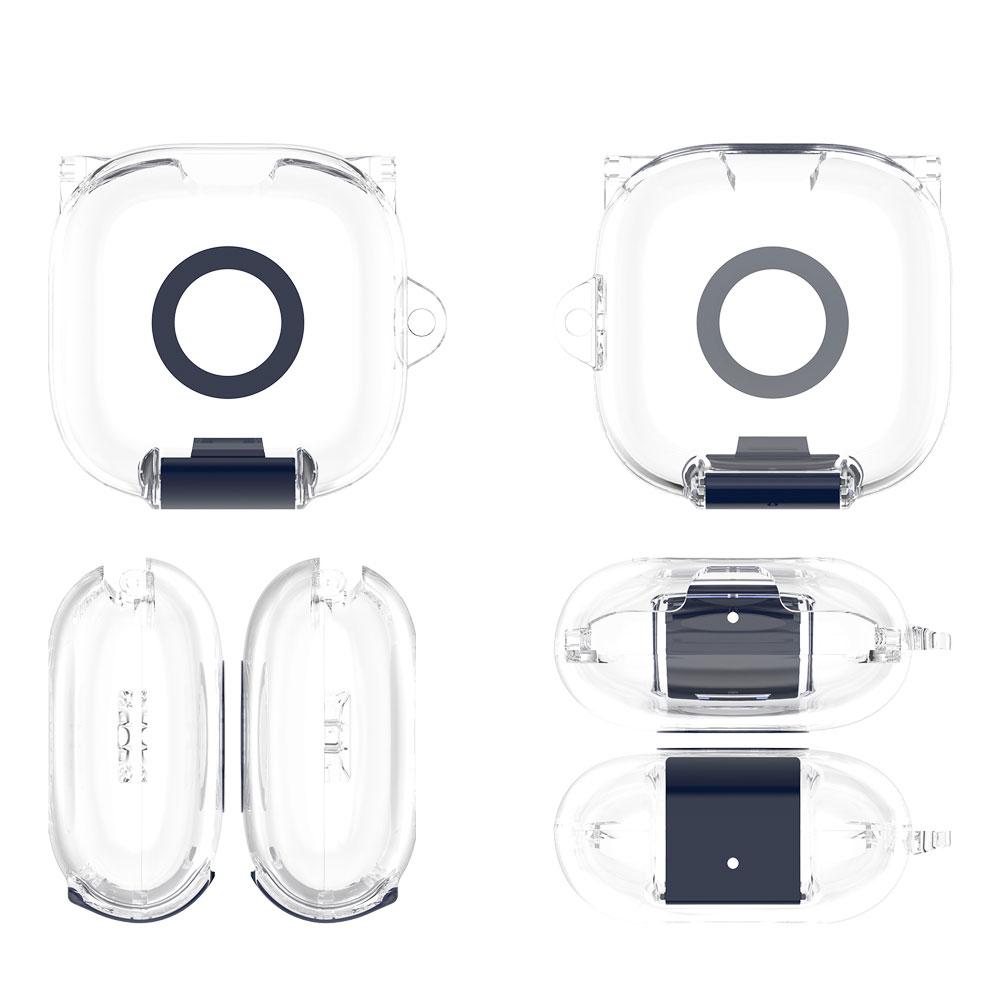 Прозрачный чехол для Beats Fit Pro Защелка Крышка для кейса наушников ТПУ Bluetooth Беспроводной Защитный чехол для BeatsFitPro