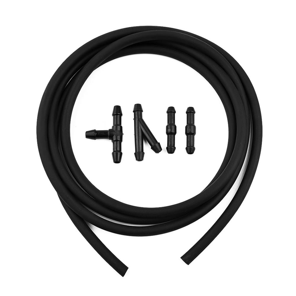 Windshield & Connectors Spray Hose Accessories Black New