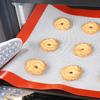 Силиконовый коврик для выпечки, лист, многоразовый противень для выпечки печенья, антипригарный, термостойкий, коврик для выпечки для духовки, гриля, микроволновой печи, кухонный инструмент