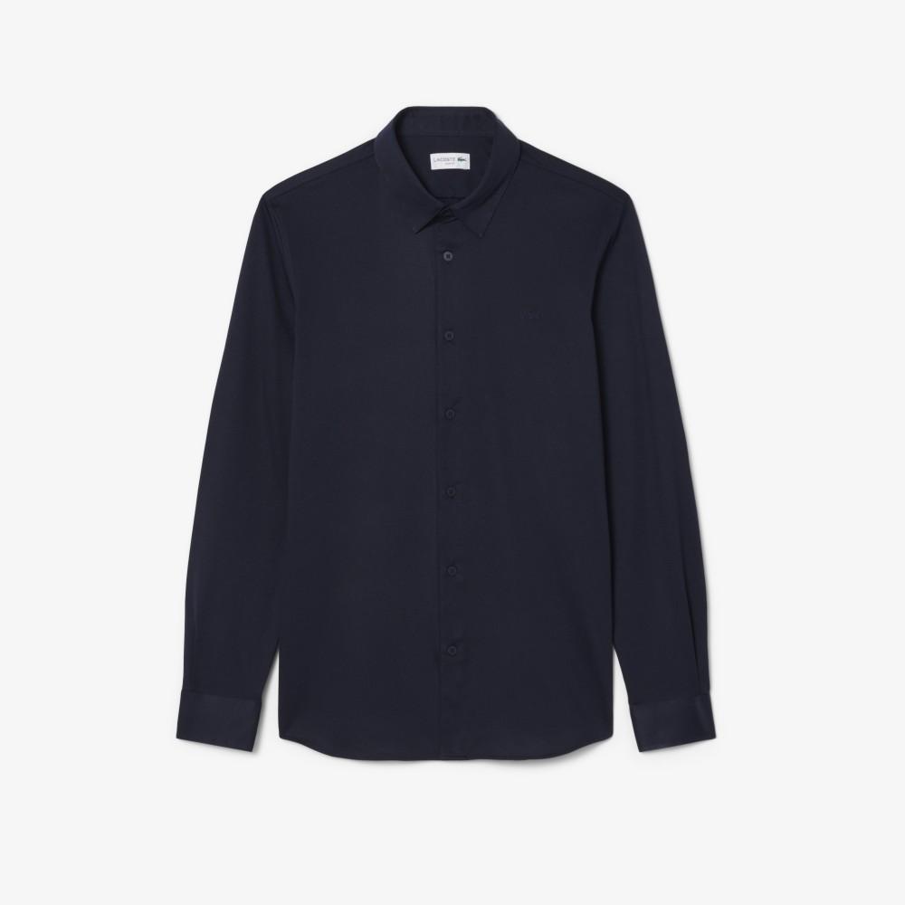 Lacoste Мужская рубашка с длинным рукавом CH8552-56GHDE, легко ухаживать, для активного отдыха