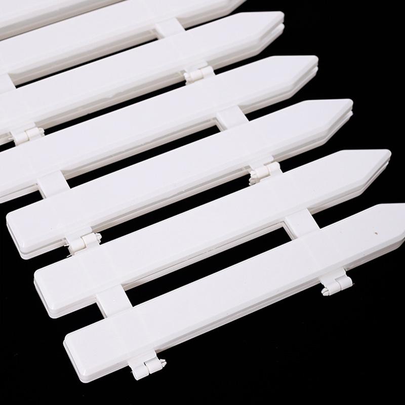 5/10 шт. модный рождественский забор своими руками, белый штакетник, пояс для рождественской елки, садовый забор, домашний декор, окантовка двора