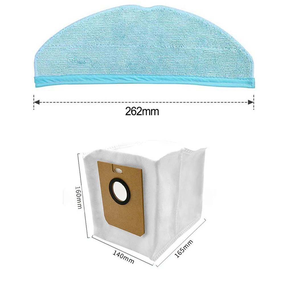 Complete Mop Cloth and Dust Bag Kit for Homerun 7000 XU710001 XU710002 XV147200 Models Dust Control and Floor Cleaning