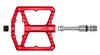 Gewage Aluminum Sealed Bearing Platform Bicycle Pedals Red