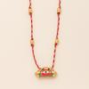 Devil's Eye Metal Chain Necklace Weave Punk Gothic Necklace Devil's Eye Necklace Women  Party