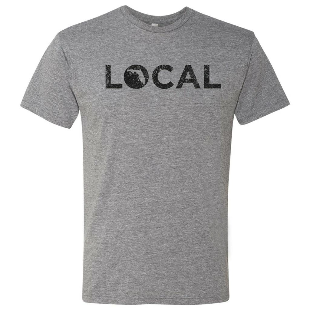 Florida Local - USA State Pride Canvas Triblend T Shirt - Premium Heather
