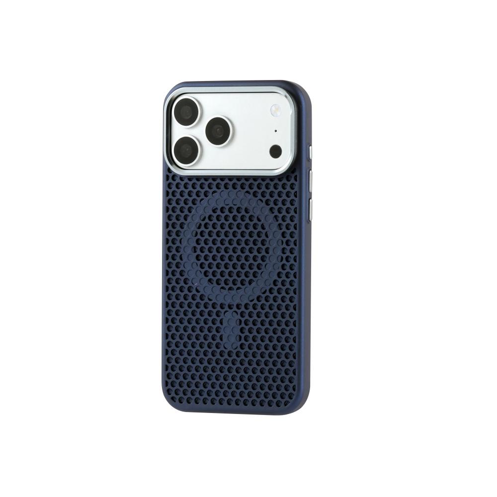 For Magsafe Original Heat Dissipation Mate Phone Case For iPhone 17 Air 16 15 14 13 12 Pro Max Magnetic Metal Frame Bumper Cover