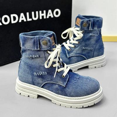 Весна Осень Новое Специальное Предложение Мужская Обувь Высокие Кроссовки Из Ткани Для Бега Молодежные Дышащие Мягкие Подошвы Повседневные Кроссовки