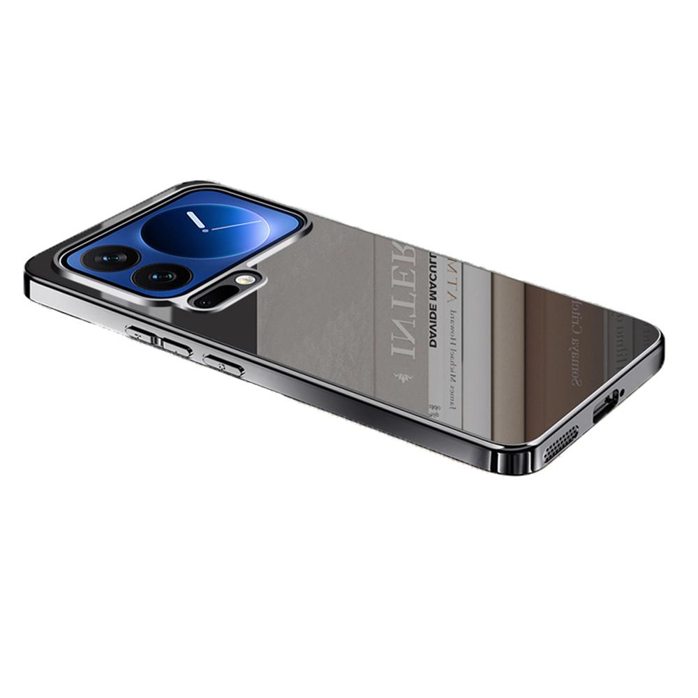 For Xiaomi 17 Pro Max Case Electroplating PC Phone Back Cover with Camera Lens Protector