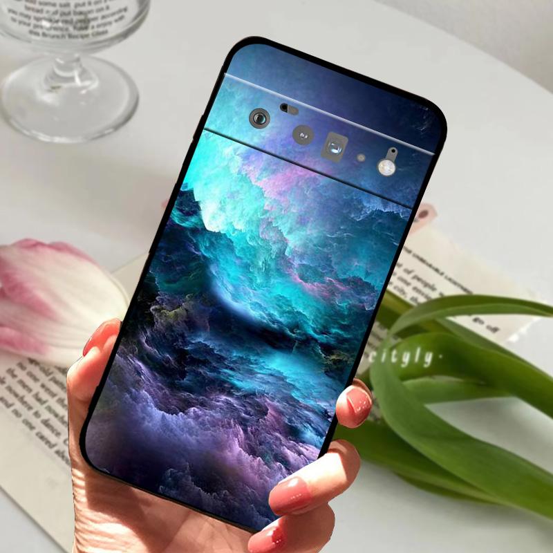 For Google Pixel 6 Pro 5G Case GF5KQ Soft Silicone TPU Phone Cover For GOOGLE PIXEL6 PRO Coque Shockproof Bumper Cute Animal