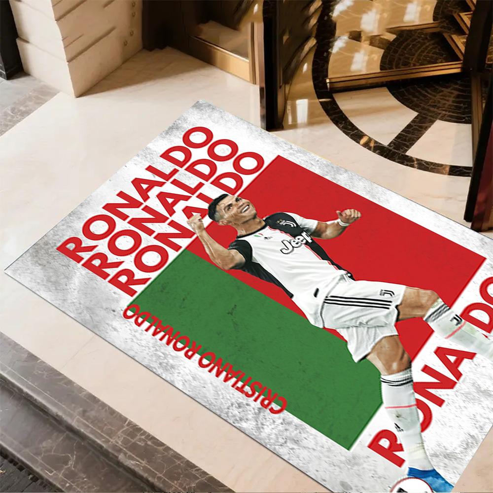 Cr7 Goat Celebration Floor Rug Office Rug Perfect for Dining Room Bedrooms Playrooms Hallway Antislip Carpet Anime Office Decor Best for Christmas