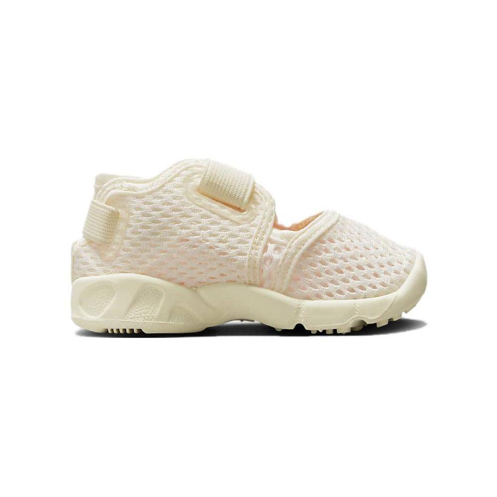 Nike Air Rift 2 TD Нескользящие Защищающие от ударов Низкие Кроссовки Детская Обувь Белый Розовый FB5528-100