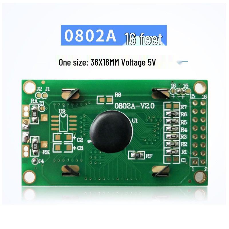 5В Сине-Желтый Монохромный LCD Матричный Символьный COB Экран.