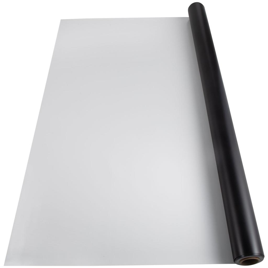 VEVOR Dance Floor, 6.6x23ft Dance Floor Roll, 0.06in Thick PVC Vinyl Dance Floor, Black/White Reversible Portable Dance Floor