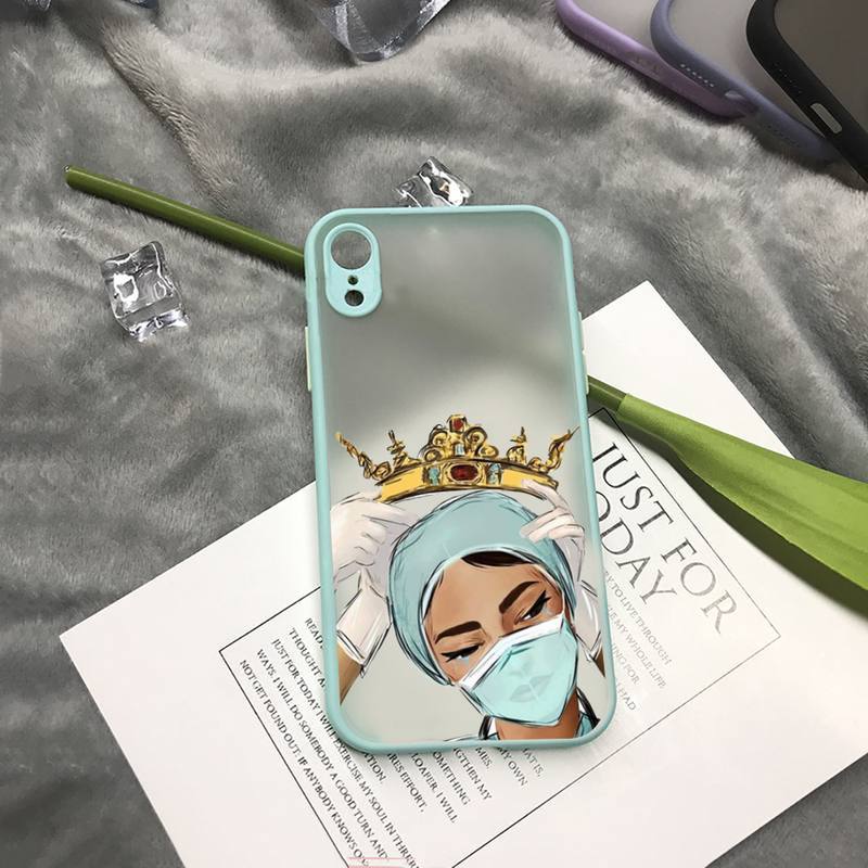 Чехол для телефона 'Медсестра Медицина Здоровье Сердце' для iPhone 15 14 13 12 11 Pro Max Mini 7 8 Plus SE X XS Max XR Защитный Чехол Сумки