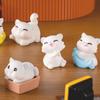 Party Supplies Cute Mini Cat Figurines DIY Resin Crafts Cat Statue Cartoon Kitten Figurines Miniature Car Accessories