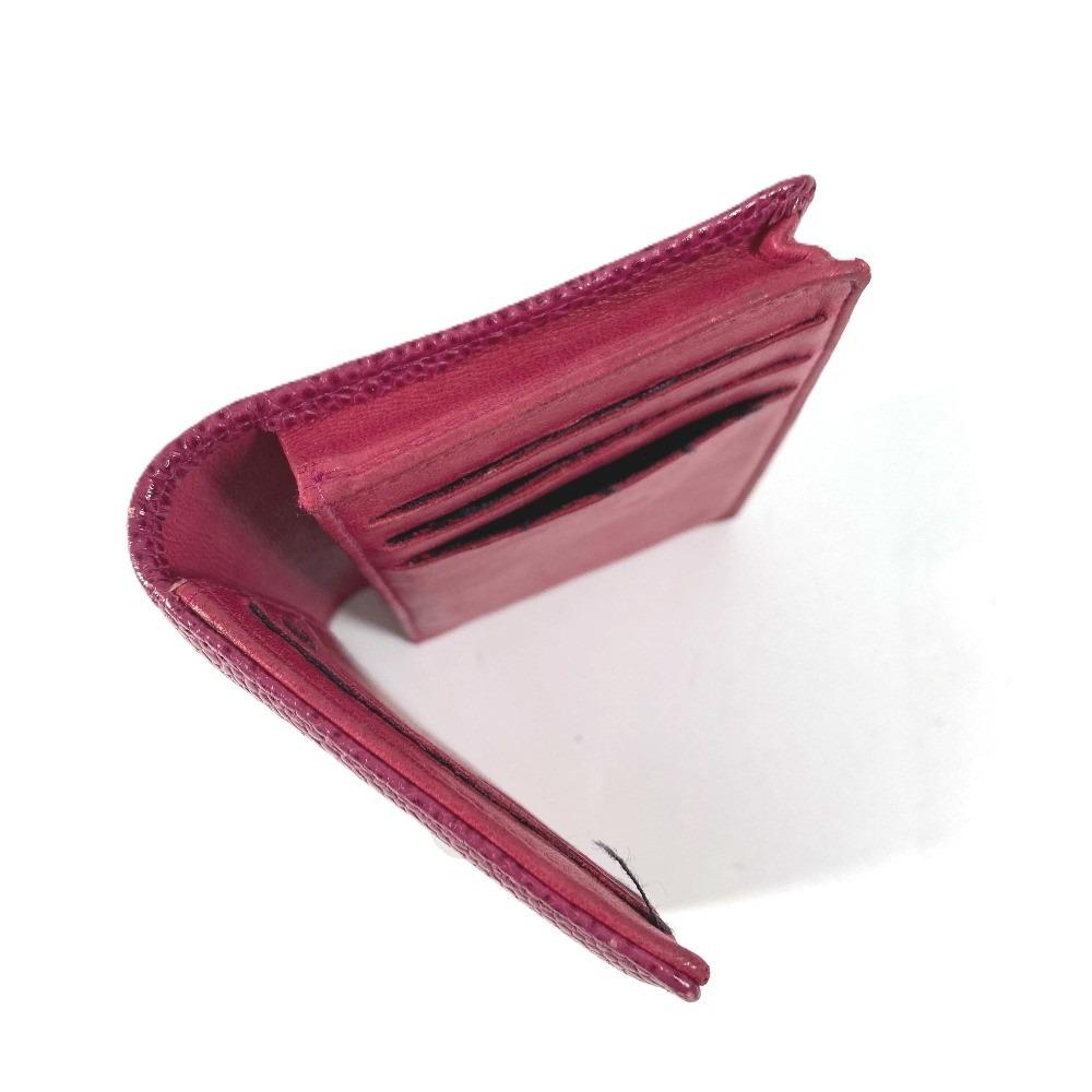 CHANEL CC CC Mark logo Business Card Holder Pass Case Folded Card Case