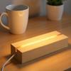 Светодиодная подсветка Основание для дисплея Лампа Компактная USB-зарядка Портативная Центральный элемент стола Подставка