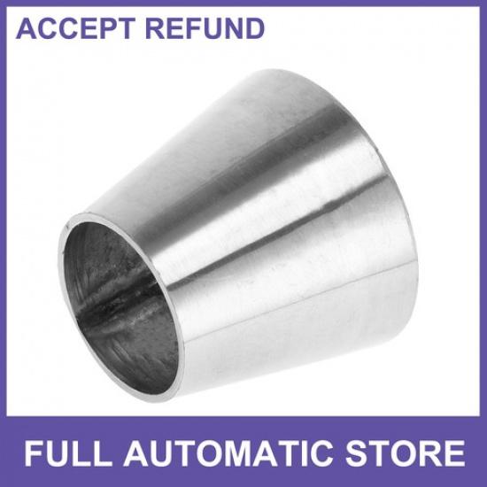 Car Exhaust Pipe Tubing Piping Adapter 1" OD to 1.5" OD 304 Stainless Steel New