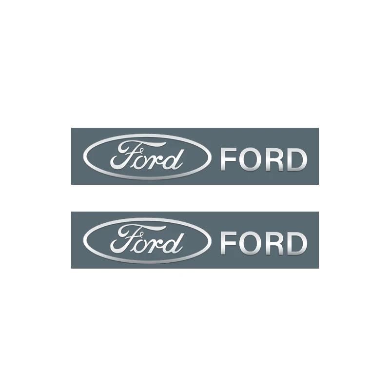 car styling badge stickers car audio center console decoration stickers for Ford Focus 2 MK2 MK5 Fiesta Mondeo Galax ST