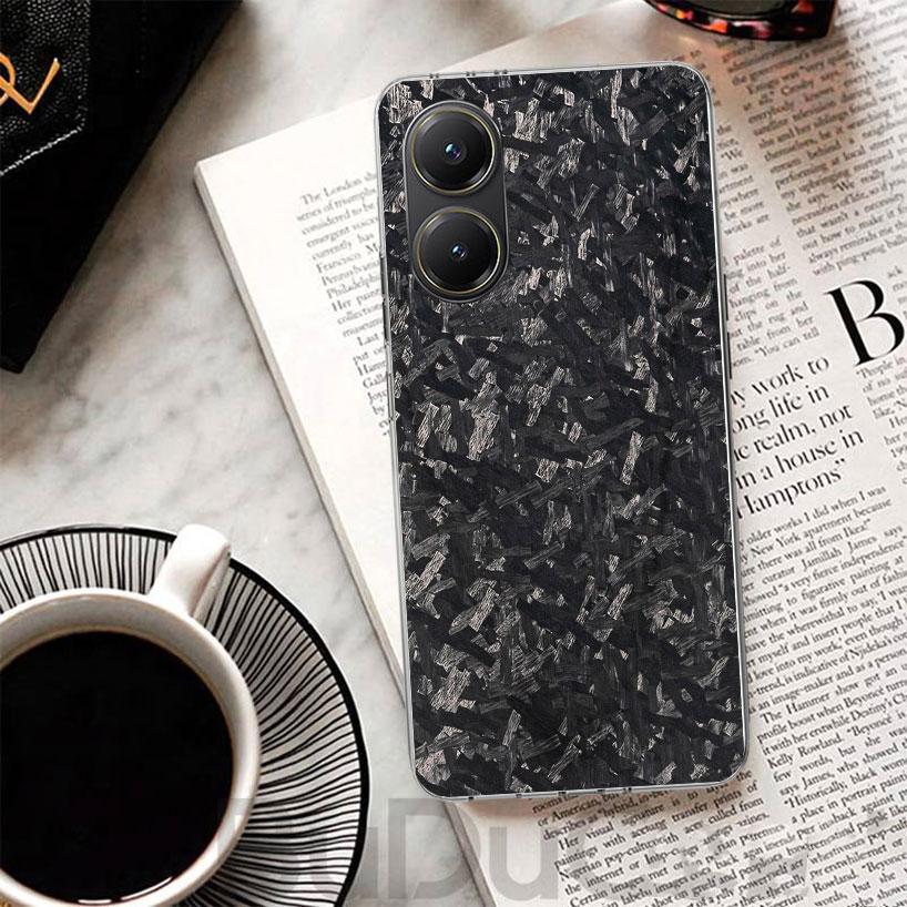 Чехол с узором из кованого карбона для телефона Xiaomi Poco X7 X6 X5 Pro X3 Nfc F7 Ultra F6 F5 X4 F4 Gt F3 M6 M5S M4 M3 Печатный корпус P