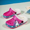 Baby Children Shoes Winter Clogs Unicorn Beach Sandals Summer Kid Garden Boys Girls Soft Non Slip Indoor Outdoor Toddler Slipper