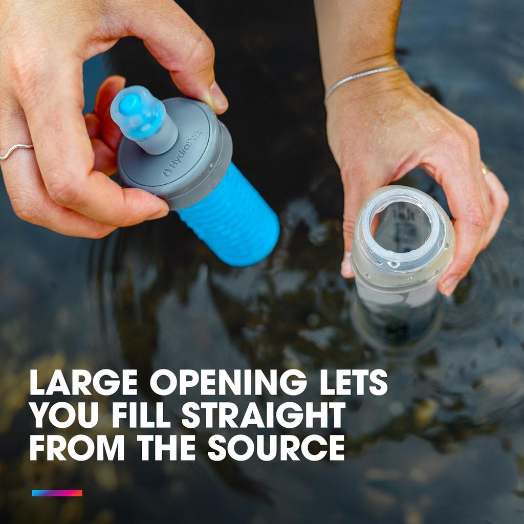 HydraPak Ultra Flask 500ml Filter Clear + Kit,