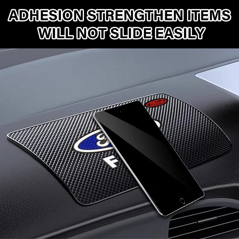 1Pcs Car Anti-Slip Pads Dashboard Phone Holder Sticky Mats Accessories For Ford Focus Mondeo MK1 MK2 MK4 MK3 Fiesta ST Line Kugo Transit Escape Fusion