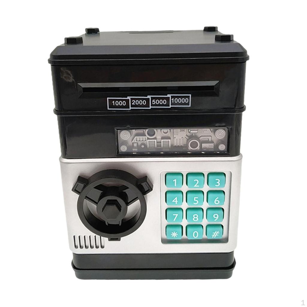 Банкомат Копилка Развивающая Игрушка Раннее Обучение Автоматический Денежный Прокрутка Электронный для Возрастов