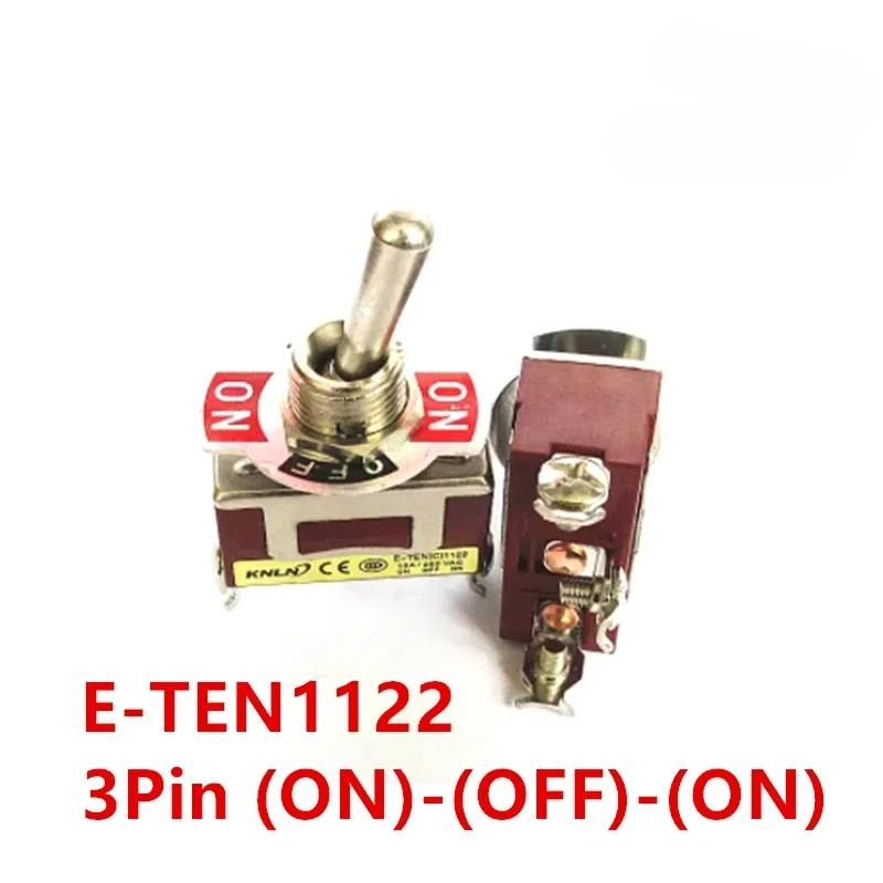 E-TEN1021 1121 1122 1221 1321 1322 Серебряный контактный тумблер мгновенного действия 15A 250V (ON)/Выключенный/(ON) 2/3/4/6-контактный 2/3 позиция