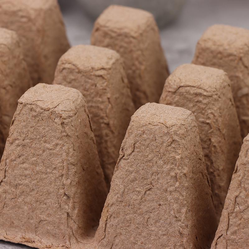 5 шт. 12-луночный поддон для рассады растений из биоразлагаемой целлюлозы для садоводства, поддон для посева семян, сеялка для гидропоники, система выращивания, инструменты