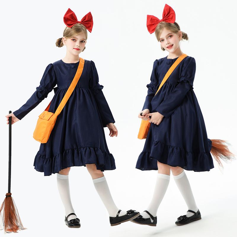 20.26 million Holy Festival children's clothing witch house emergency animation cos dress children's clothing performance clothing witch Kiki