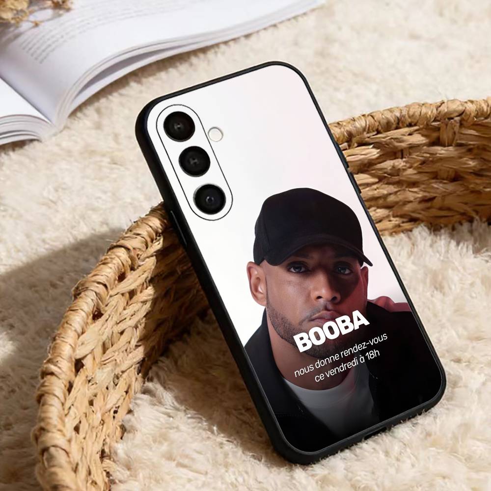 Booba singer b2o 92i Phone Case For Samsung Galaxy A91,80,73,72 ,71,53,52,32 ,31,22,21s,20,Soft Black Case