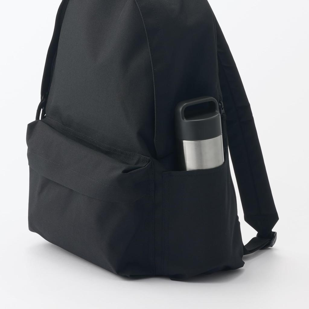 MUJI Vacuum Insulated Bottle with Handle 500mL - Stainless Flask, Japan