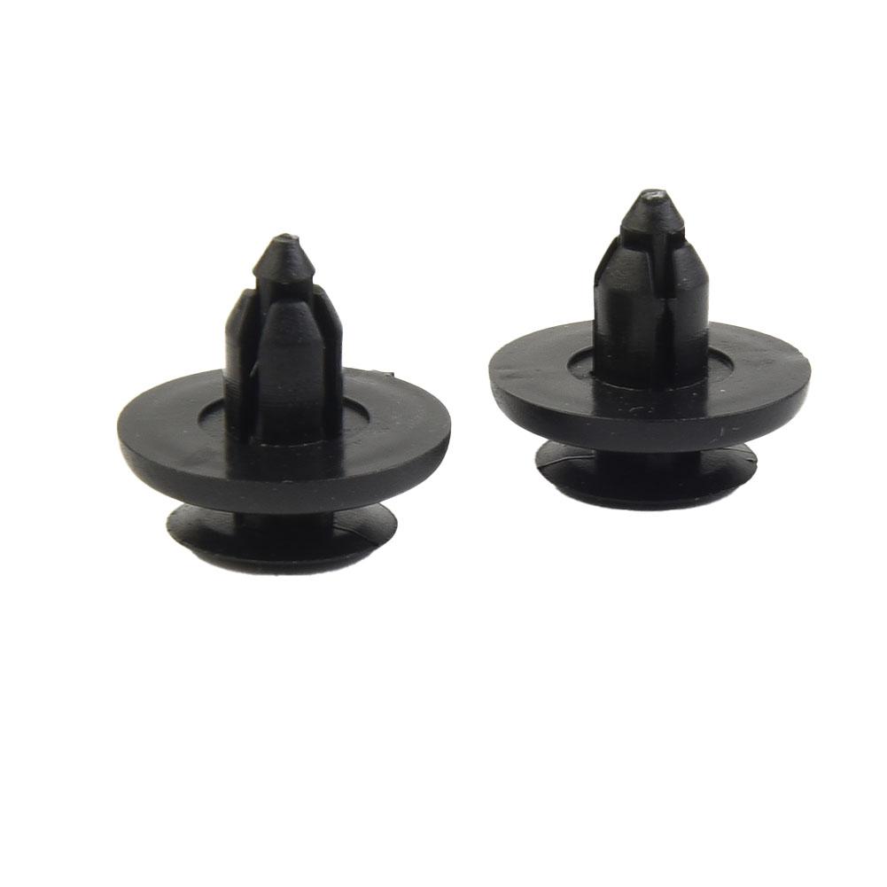 Аксессуары Заклепки Крепеж Пластиковые Заклепки Крепеж Черный Замена Внешний Стиль Для Автомобиля Авто Крыло Штифт Зажимы