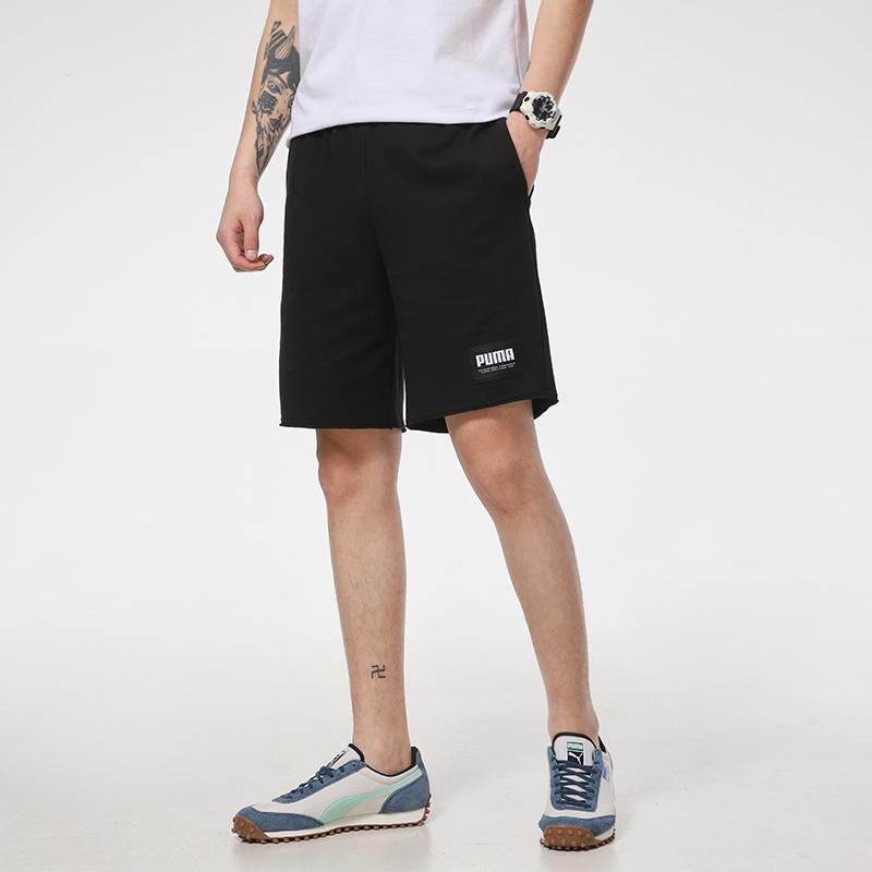 PUMA Essentials Jersey Shorts 'Black' Men's 845866-01