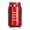 Банка Coca Cola Из нержавеющей стали 304 Двухслойная термокружка Персонализированная на заказ ЛОГОТИП Имя Термокружка для кофе Бутылка для воды