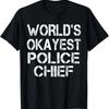 Худший в мире начальник полиции футболка