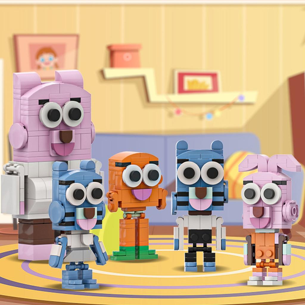 Building Cartoon Comedy Action Characters Bricks Toys Gift For Kids