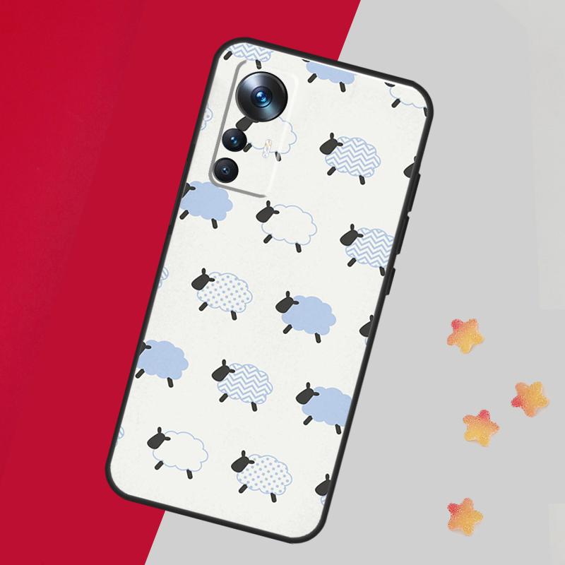 Милый Чехол-Овечка Для Xiaomi 14T Pro 11T 12T 13T 13 14 15 Ultra Чехол Для POCO F7 F6 F5 X3 X5 X6 X7 Pro