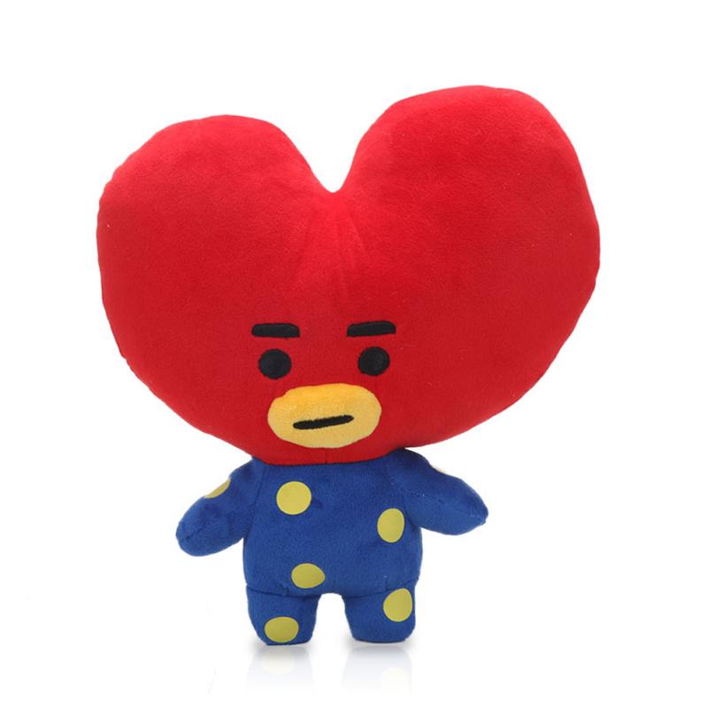 Kpop BTS BT21 Bangtan мальчики плюшевые подушки мягкие игрушки куклы TATA COOKY CHIMMY SHOOKY MANG KOYA
